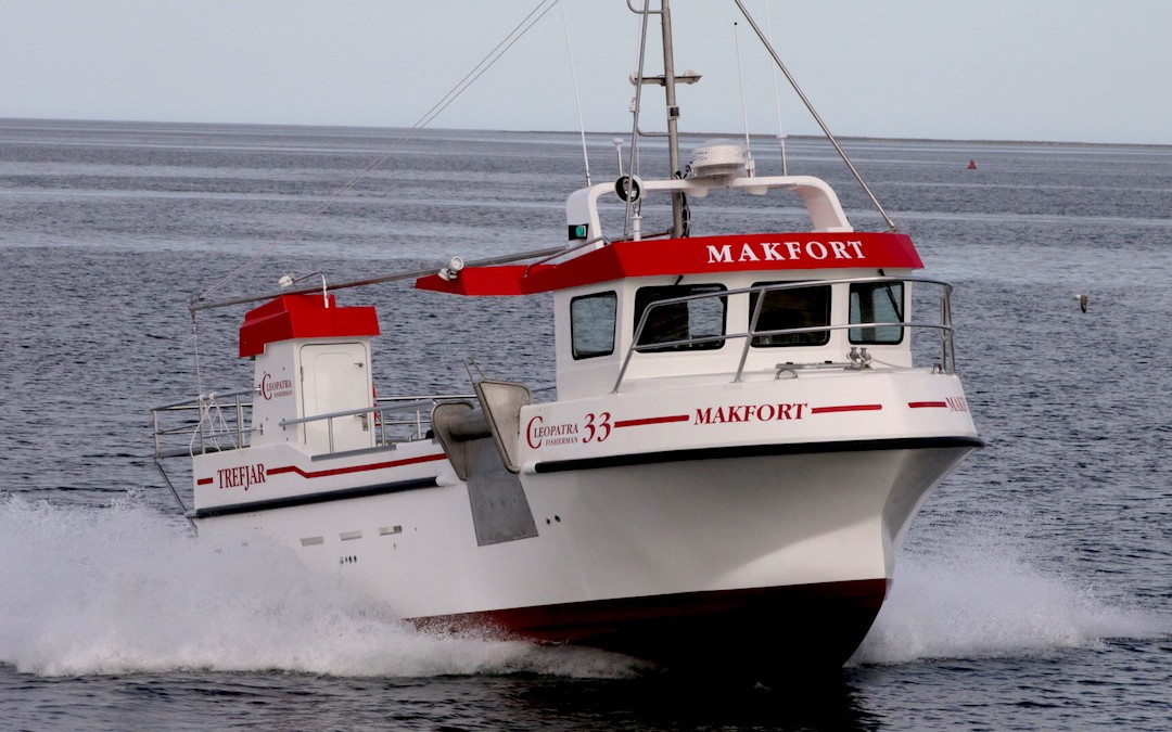 Ný Cleopatra 33 afgreidd til Skotlands